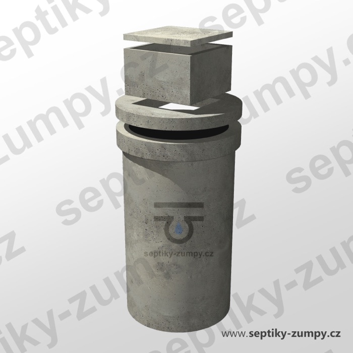 Kruhová jímka SK 220, 2,2 m³
